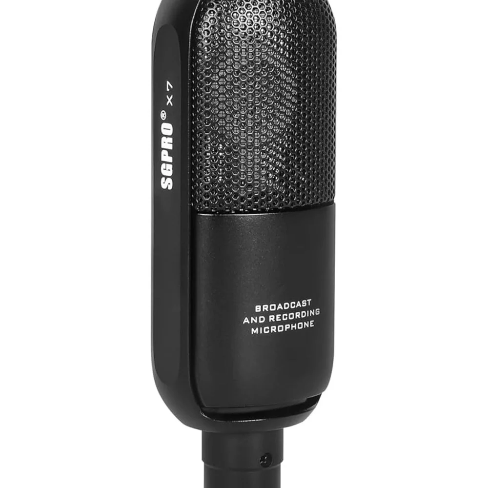 SGORO live and recording condenser X7 Black Broadcast Microphone NWT